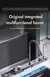 Imagem do Aço inoxidável Cachoeira Kitchen Sink, slot único grande, integrado Digital Display Faucet Set, saboneteira, lavadora de copos, 304