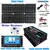 Sistema de Painel Solar 12V a 110V 220V Controlador de Carga da Bateria Kit Inversor Solar 4000W Geração Completa de Energia - comprar online