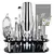 13-22Pcs 750ml 600ml Boston Cocktail Shaker Bar Ferramentas Wine Mixer Set Kit Bartender Ferramenta Cocktail Shaker com Titular