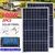 Painel solar Kit completo 12V policristalino USB Power portátil ao ar livre recarregável célula solar gerador solar 300W 600W