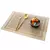 Lavável PVC Table Mat Set, antiderrapante Bowl Pad Coaster, Mesa de jantar Placemats, Acessórios modernos para decoração, 4 6Pcs - Construção Barata