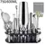 13-22Pcs 750ml 600ml Boston Cocktail Shaker Bar Ferramentas Wine Mixer Set Kit Bartender Ferramenta Cocktail Shaker com Titular na internet