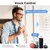 LoraTap-Tuya Smart Life WiFi Cortinas, Tubular Motors, Backlight Controle Remoto, Controle de Voz pelo Google Assistant, Alexa