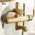 ZGRK-Antique Brass Bath Shower System Set, torneira do banheiro, chuva com cabeça de pulverização, Europa Bronze Tap na internet