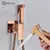 Rose Gold Bidé Faucet Wall montado Toilet spray Banheiro Chuveiro Torneira Fria e Quente Mixer Handheld Spray Gun Wash Basin Crane