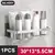 Alumínio Alloy Bathroom Shelf, Shampoo Rack, Makeup Storage Organizer, Shower Shelf, No Drill, Wall Corner Shelf, acessórios do banheiro - loja online