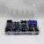 60 PCS/Box Set Air Straight Pneumatic Fittings PU Water Pipes Quick Release Connector PU-4-6-8mm Plastic Hose Couplings na internet