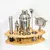 Aço inoxidável Cocktail Shaker Set, Kit Bartender, Cocktail Mixer, Vinho Martini Boston, Festa, Bar Ferramentas, 3 pcs, 6 pcs, 9 pcs, 11pcs - comprar online