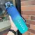 Leak Proof Sports Water Bottle, Copo de plástico colorido, Beber para viagens ao ar livre, Ginásio portátil Fitness Jugs, 500ml 650ml 1000ml - comprar online