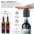 Vacuum Wine Bottle Cap Stopper, armazenamento selado, memória a vácuo, estilo push, barware Wine Cork, ferramentas de barra preta, 1 pc, 2 pcs - Construção Barata