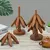 Tree Design Stand Trivets De Madeira, Anti Escalda, Esteira De Mesa Resistente Ao Calor, Coaster Decorativo, Placemats De Madeira, Pote, 4Pcs - comprar online