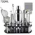 13-22Pcs 750ml 600ml Boston Cocktail Shaker Bar Ferramentas Wine Mixer Set Kit Bartender Ferramenta Cocktail Shaker com Titular