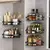 Alumínio Alloy Bathroom Shelf, Shampoo Rack, Makeup Storage Organizer, Shower Shelf, No Drill, Wall Corner Shelf, acessórios do banheiro - comprar online