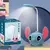 LED Lilo & Stitch Desk Lamp com Apontador de Lápis, Luz Dobrável, Bonito, Livro Pequeno, Recarga USB, Presente - Construção Barata