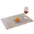 Lavável PVC Table Mat Set, antiderrapante Bowl Pad Coaster, Mesa de jantar Placemats, Acessórios modernos para decoração, 4 6Pcs - loja online