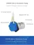 Imagem do Kamoer dc 12v 24v bomba de dosagem bombas peristálticas cabeça de dosagem com conector arduino aquário laboratório analítico diy líquidos motor ferramenta