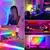 USB 2835 LED Strip Light com controle remoto, luzes RGB, lâmpada flexível, fit - loja online