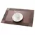 Lavável PVC Table Mat Set, antiderrapante Bowl Pad Coaster, Mesa de jantar Placemats, Acessórios modernos para decoração, 4 6Pcs