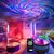 LED Galaxy NightLights Projetor, Controle Remoto, USB Recarregável, Starry Sky Lamp, DMX Som, Active 7 Modos, Kids Room Decor, 5V - loja online