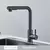 Black Pull-out Kitchen Sink Faucet, 2 Modelo Stream Pulverizador bocal, aço inoxidável, água quente e fria Mixer Tap Deck, Frete Grátis na internet