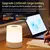 Imagem do Portátil Touch Night Lamp com interruptor de controle remoto, recarregável USB, quarto, mesa, cabeceira, 3 cores