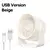 KINSCOTER Ventilador elétrico multifuncional Circulador sem fio portátil Ventilador doméstico silencioso Ventilador de teto de parede de mesa Resfriador de ar - Construção Barata