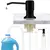 304 Aço Inoxidável Cozinha Sink Soap Dispenser Extensão Tubo Prato Sabão Imprensa Bomba Cabeça Saída Extender Cabeça 350/500ML - comprar online