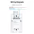 Interruptor de Luz Inteligente Tuya WiFi, Interruptor de Toque na Parede, Fio Neutro Necessário, Vida Inteligente dos EUA, Trabalhar com Alexa, Google Home, 1 Gang, 2 Gangs, 3 Gangs, 4 Gangs