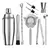 Aço inoxidável Cocktail Shaker Set, Kit Bartender, Cocktail Mixer, Vinho Martini Boston, Festa, Bar Ferramentas, 3 pcs, 6 pcs, 9 pcs, 11pcs na internet