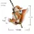 Criativa Escalada Rope Squirrel Figurine, Perfeito para jardim e decoração ao ar livre, 1Pc - Construção Barata