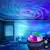 LED Galaxy NightLights Projetor, Controle Remoto, USB Recarregável, Starry Sky Lamp, DMX Som, Active 7 Modos, Kids Room Decor, 5V - Construção Barata