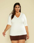 Blusa Plus Size Em Viscolycra Com Decote V