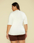 Blusa Plus Size Em Viscolycra Com Decote V na internet