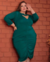 Vestido Plus Size Midi Em Viscolycra - comprar online