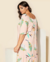 Vestido Plus Size Midi Estampa Tropical - comprar online