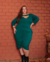 Vestido Plus Size Midi Em Viscolycra - loja online