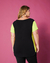 Imagem do Blusa Plus Size Bicolor Em Viscose