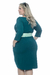 Vestido Plus Size Midi Em Viscolycra