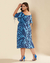 Imagem do Vestido Plus Size Midi Estampado Decote Ombro A Ombro