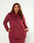 Casaco Parka Plus Size Em Suede na internet