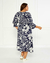 Imagem do Vestido Plus Size Estampado Em Viscose