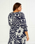 Vestido Plus Size Estampado Em Viscose na internet