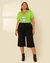 Blusa T-shirt Plus Size Em Viscolycra Com Estampa Ilustrativa - loja online