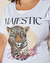Imagem do Blusa T-shirt Plus Size Em Algodão Com Estampa Ilustrativa
