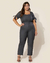 Cropped Plus Size Alfaiataria - comprar online