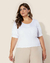 Blusa Plus Size Em Viscolycra