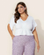 Cropped Plus Size Em Viscolycra