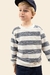 Conjunto Infantil Menino Moletom Listrado e Moletom - comprar online