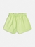 Shorts de Moletom Com Strass Verde Soft Lime - Momi Verão - comprar online