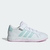 Tenis Adidas Grand Court 2.0 EL K Branco e Rosa